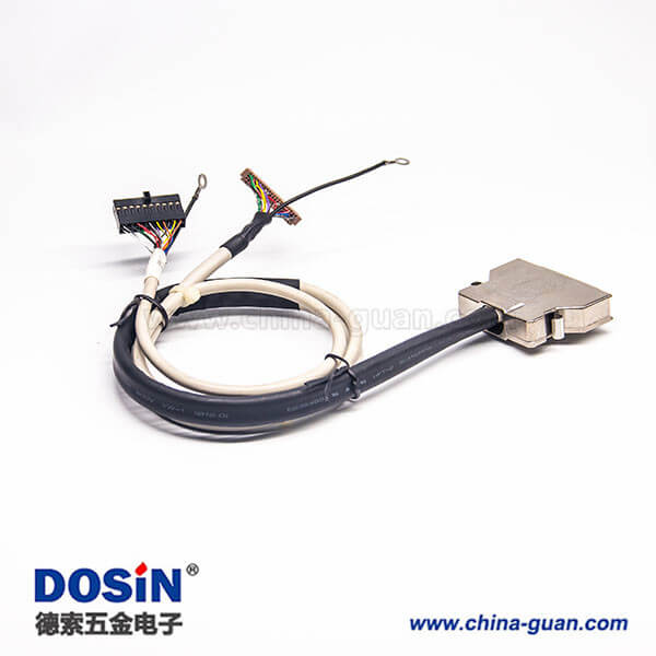 50針SCSI接頭HPCN型公轉端子線電腦線組裝式