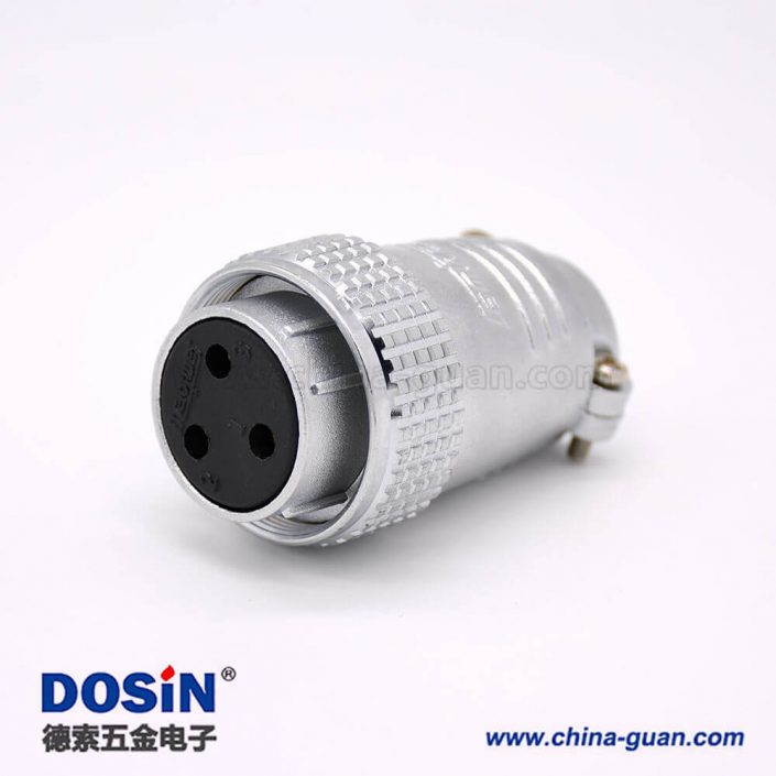 連接器P28 3芯母頭插頭直式接線安裝 連接器P28 3芯母頭插頭直式接線安裝