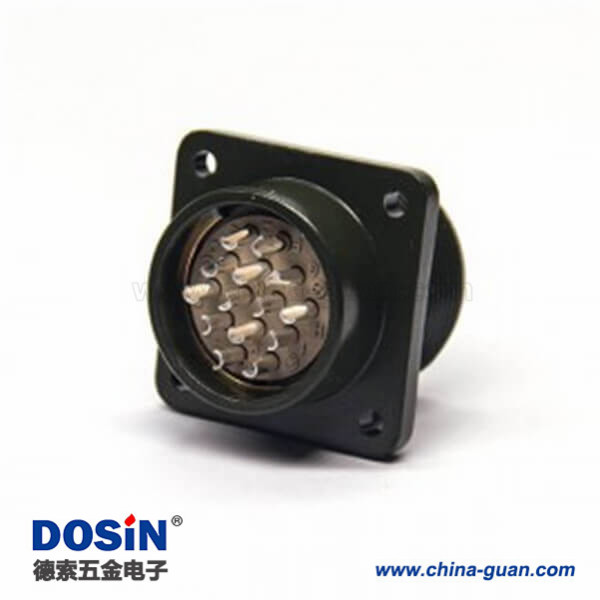 航空插頭 14芯 MS3102A 20-27P 插座 工防伺服電機連接器14針 航空插頭 14芯 MS3102A 20-27P 插座 工防伺服電機連接器14針