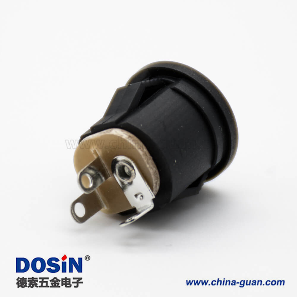 DC充電插座公直式插孔貼片焊接5.5*2.1不帶屏蔽電源連接器