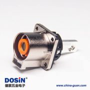 高壓連接器插座電流200A金屬單芯直式互鎖連接器 高壓連接器插座電流200A金屬單芯直式互鎖連接器