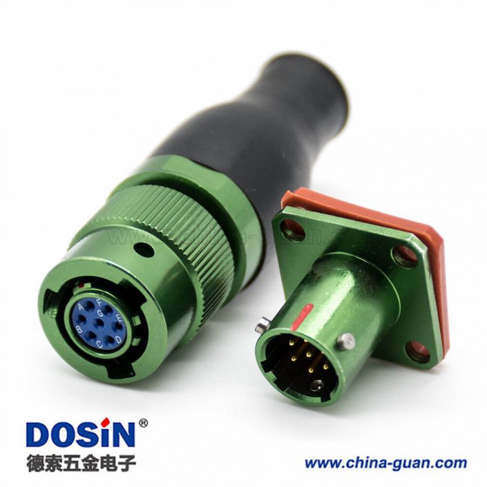 圓形電連接器Y50EX卡口連接母插頭焊接公插座焊杯7芯直式四孔法蘭公母對接一套 圓形電連接器Y50EX卡口連接母插頭焊接公插座焊杯7芯直式四孔法蘭公母對接一套