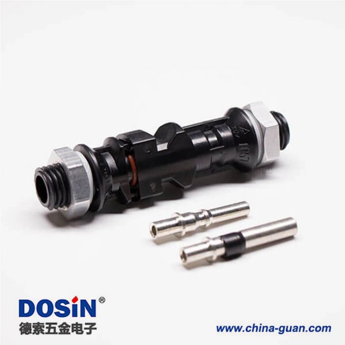 MC4光纜連接器一套公母太陽能光伏連接器防水 MC4光纜連接器一套公母太陽能光伏連接器防水