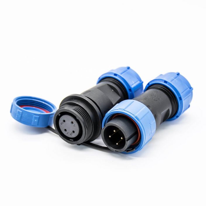 防水工業(yè)連接器SP17對(duì)接式4芯直式公插頭母插頭防塵防水連接器接線焊接 防水工業(yè)連接器SP17對(duì)接式4芯直式公插頭母插頭防塵防水連接器接線焊接