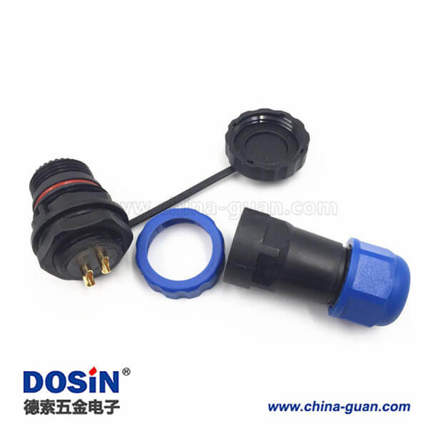 SP21大電流防水插頭15A連接器6芯 SP21大電流防水插頭15A連接器6芯