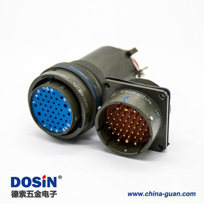 電連接器xch33殼體40芯公母對接插座面板安裝焊接插頭接線焊接直式鍍鋅深綠色鈍化 電連接器xch33殼體40芯公母對接插座面板安裝焊接插頭接線焊接直式鍍鋅深綠色鈍化