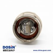 YW圓形連接器RJ-45內置接口類型卡口連接公母對接插頭接線焊接插座面板安裝焊接 YW圓形連接器RJ-45內置接口類型卡口連接公母對接插頭接線焊接插座面板安裝焊接