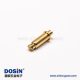 異形Pogo Pin插件式鍍金單芯黃銅連接器彈簧針