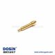 Pogo Pin直式黃銅插件式鍍金單芯P型彈簧針