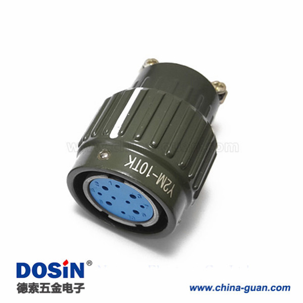 12 航空插頭Y2M10芯快速連接器