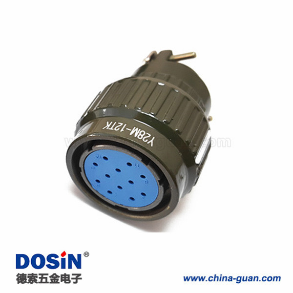 24 Y28M-12TK 航空插頭 連接器 Y28M 12芯 Y2M-12芯