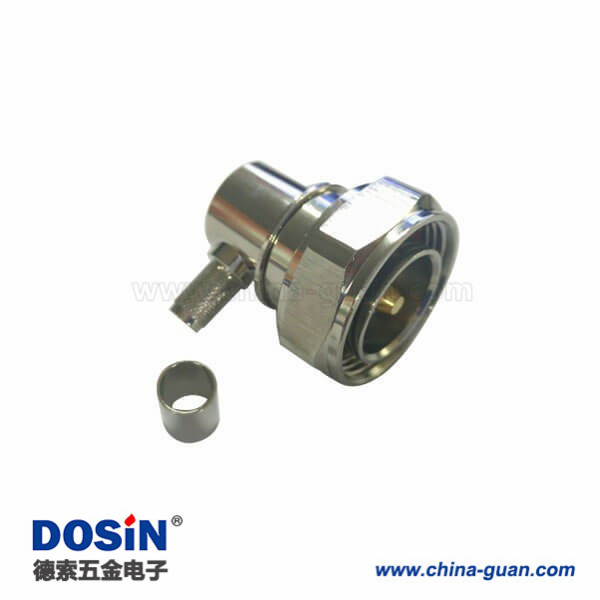 716-male-din-connector-angled-crimp-type-for-cable(1) 716 DIN型連接器彎式壓接公頭同軸電纜