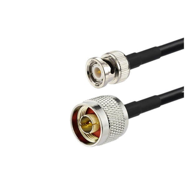 bnc-cable-extension-rg58-low-loss-1m-with-n-male-connector 同軸線 BNC頭公頭轉N公頭RG58組裝線束