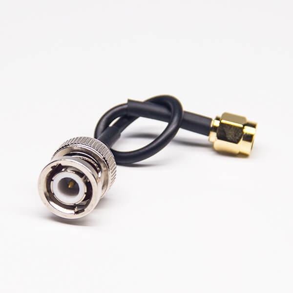 cable-sma-to-bnc-male-to-male-rg174-assembly-10cm(5) BNC轉(zhuǎn)SMA射頻線BNC公轉(zhuǎn)SMA公接RG174線長10cm