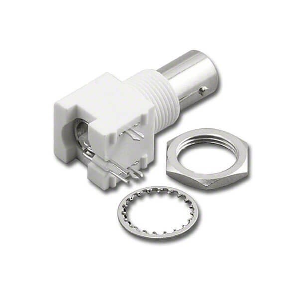 EB-001-0048 50歐姆bnc 彎式射頻同軸母頭 PCB