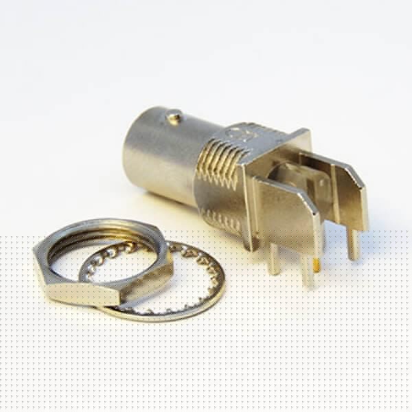hd-sdi-bnc-connector-right-angled-female-for-pcb-mount-through-hole-8mm-bulkhead-75ohm-(1) 彎式穿墻BNC連接器母頭PCB插板式穿墻8mm厚度75歐姆鍍鎳