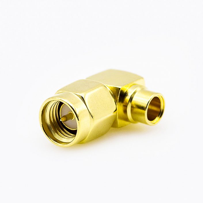 161(7) SMA連接器用于半剛性141接線公頭彎式焊接