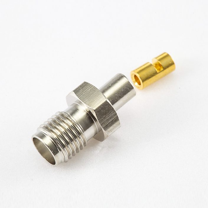 214(7) SMA RG178 / 1.37mm / 1.45mm連接器公頭直式壓接類型