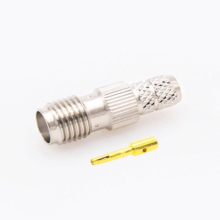 26(6) 壓接SMA連接器母頭直式用于RG58 / RG142線纜