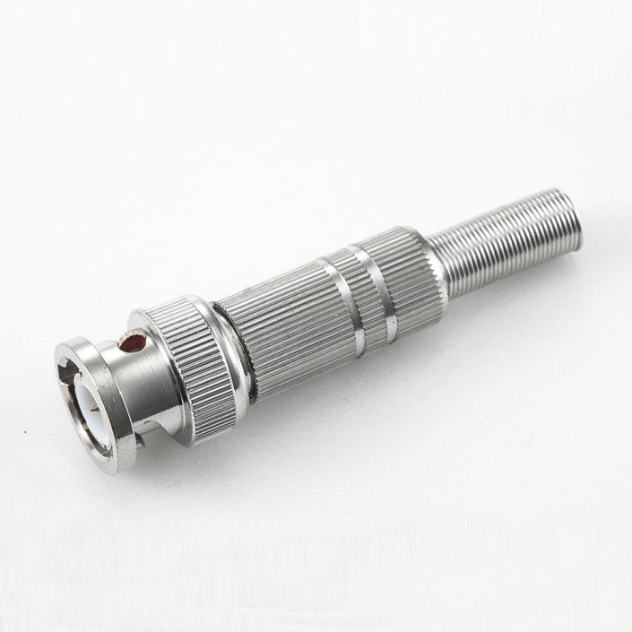 322(7) 用于RG58/RG142的BNC連接器公頭彎式接線壓接