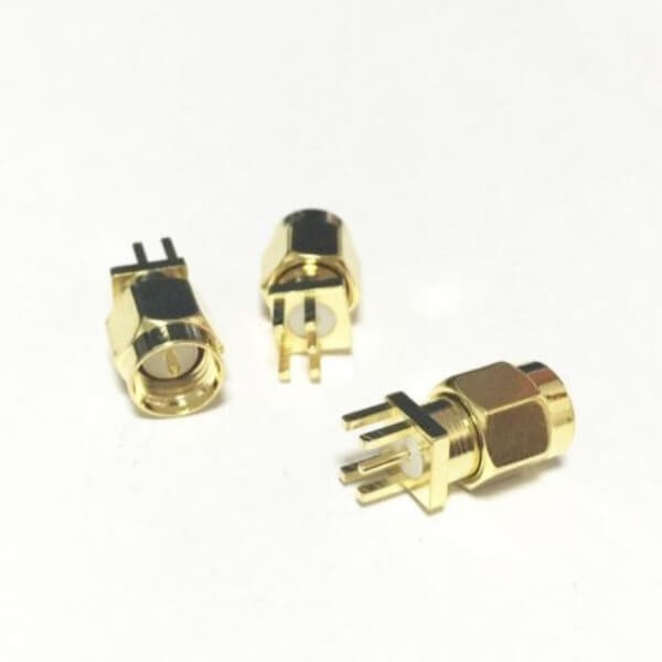 SMA插板鏈接器公頭鍍金