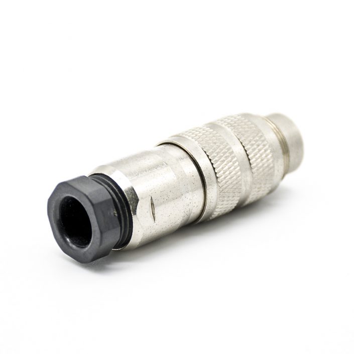 2 (2) M23防水連接頭6芯母直式焊線連接器