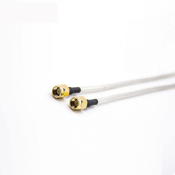 EB-101-0638 同軸線SMA直式公頭兩頭直式焊接RG405線同軸線纜