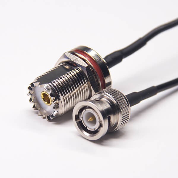 bnc-male-to-uhf-female-180-degree-blukhead-waterproof-assembly-cable UHF母頭防水穿墻射頻線rg174接bnc直式公頭