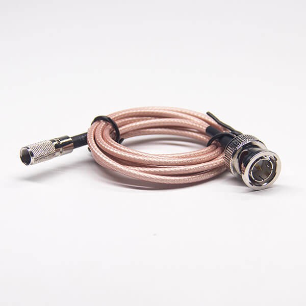 din-cable-connector-1023-male-straight-to-bnc-male-coaxial-cable(7) 法蘭bnc接頭公轉(zhuǎn)母同軸電纜連接器接RG316線材