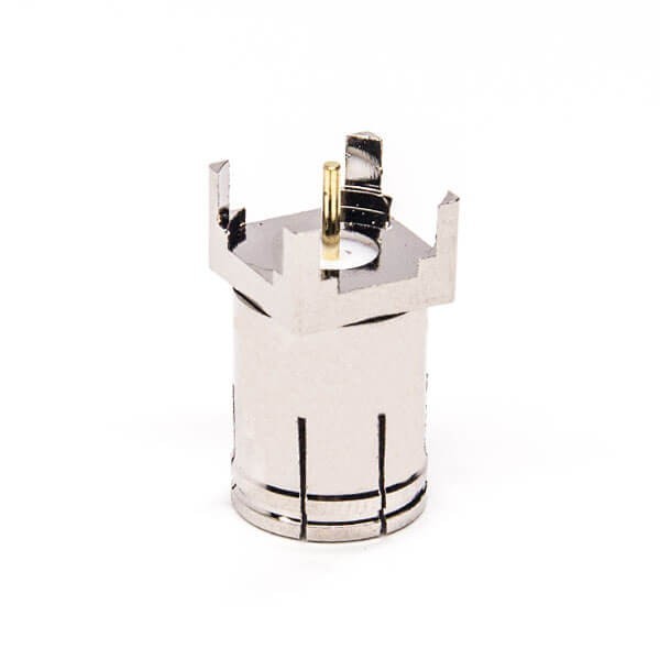 快速接頭f型直插式公頭180度接PCB板