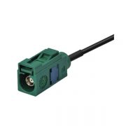 fakra-connector-antenna-radio-antenna-adapter-cable-e-type-for-car-stereo-fm-am1m(1) Fakra連接頭E型直式母轉母汽車汽車立體聲FM AM收音機天線1米