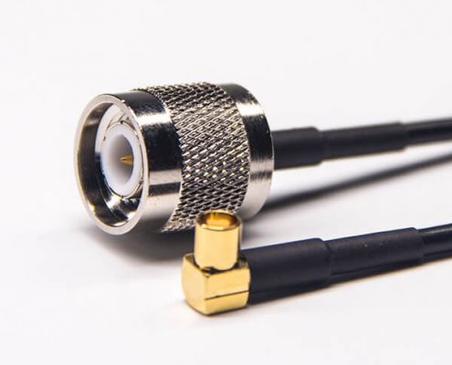 tnc高頻接頭轉(zhuǎn)mcx母頭彎式射頻同軸電纜壓接