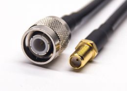 TNC公頭直式轉SMA母頭直式RF線材接RG223 RG58
