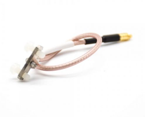 MMCX公頭直式加長 PTFE 線材連接器19厘米