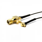 sma-cables-male-90-degree-to-mmcx-male-right-angle-connector-1-m MMCX轉接SAM公頭轉公頭彎式PCB板插孔接線連接器1米