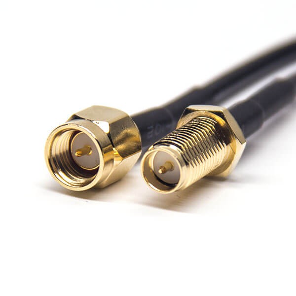 sma-male-to-rp-sma-female-cable-straight(3) rp-sma接口公頭直式轉sma公頭直式