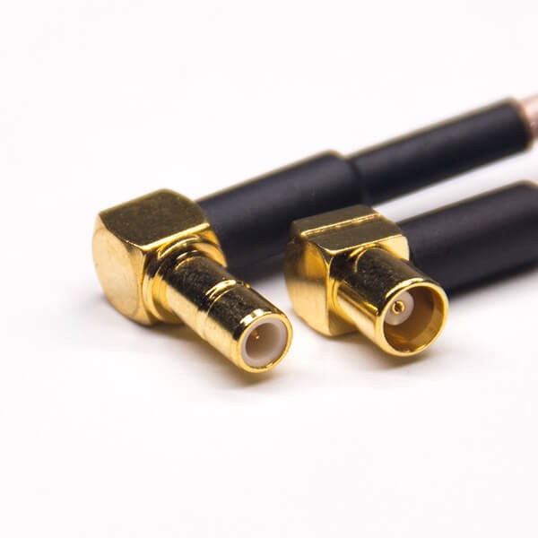 smb-cables-female-angld-to-mcx-angled-female-gold-cable-with-rg316 MCX線端連接器母頭90度轉SMB 母頭90度RF線接RG316